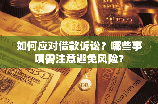 北京如何应对借款诉讼？哪些事项需注意避免风险？