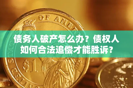 北京债务人破产怎么办？债权人如何合法追偿才能胜诉？