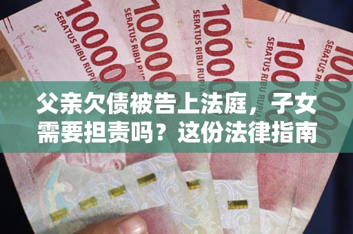 北京父亲欠债被告上法庭，子女需要担责吗？这份法律指南必须看完