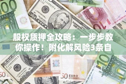北京股权质押全攻略：一步步教你操作！附化解风险3条自救法则