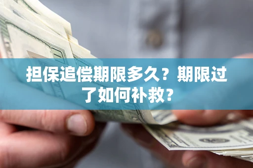 北京担保追偿期限多久？期限过了如何补救？